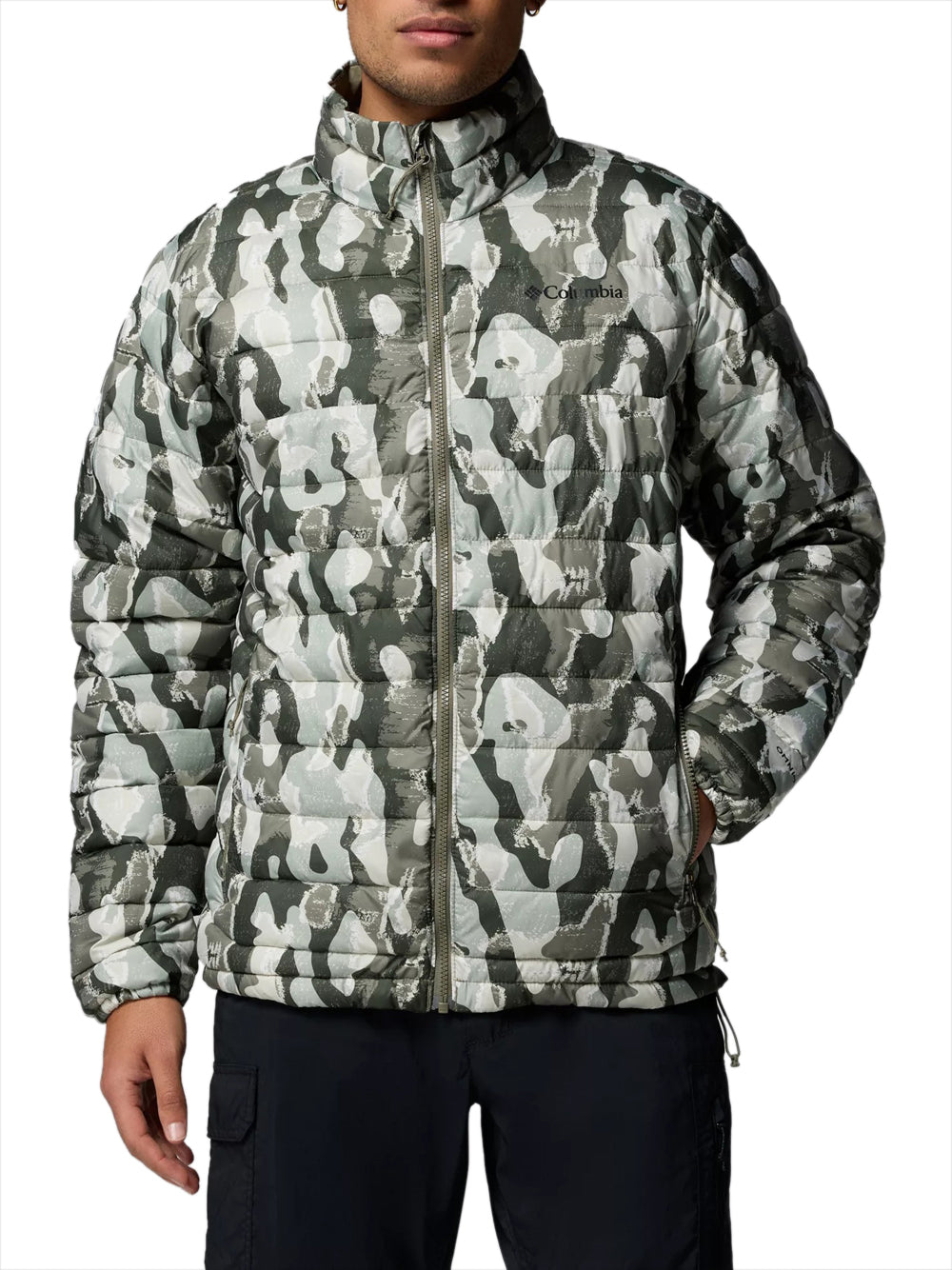 Piumino Columbia da Uomo - Maculato Marrone