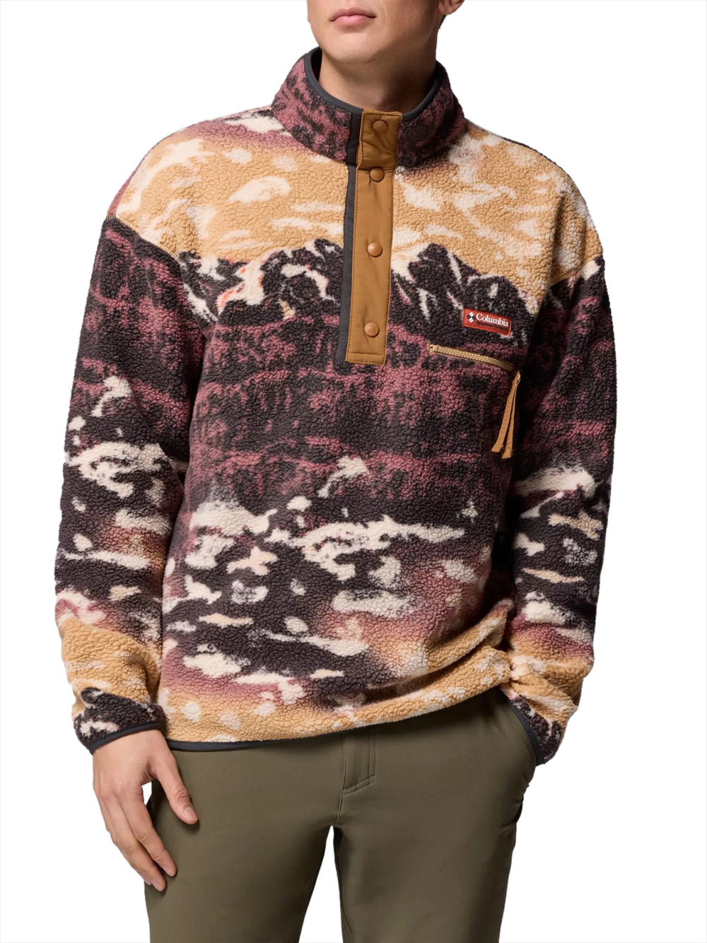 Felpa Columbia da Uomo - Beige