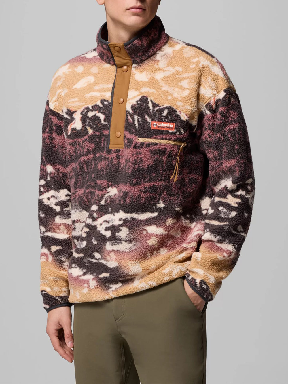 Felpa Columbia da Uomo - Beige