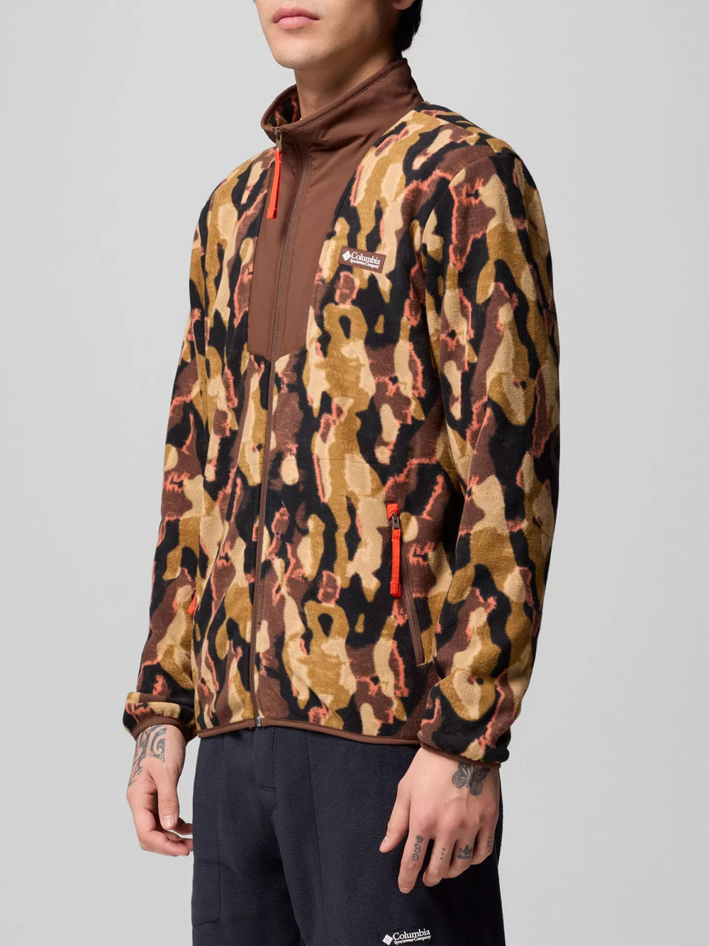 Giubbino Columbia da Uomo - Maculato Marrone