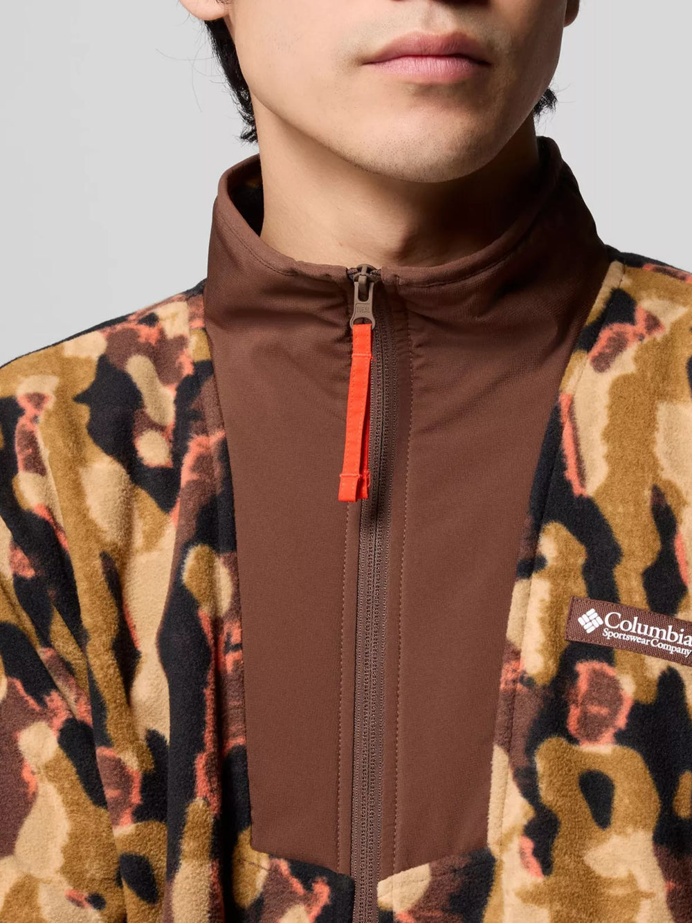 Giubbino Columbia da Uomo - Maculato Marrone