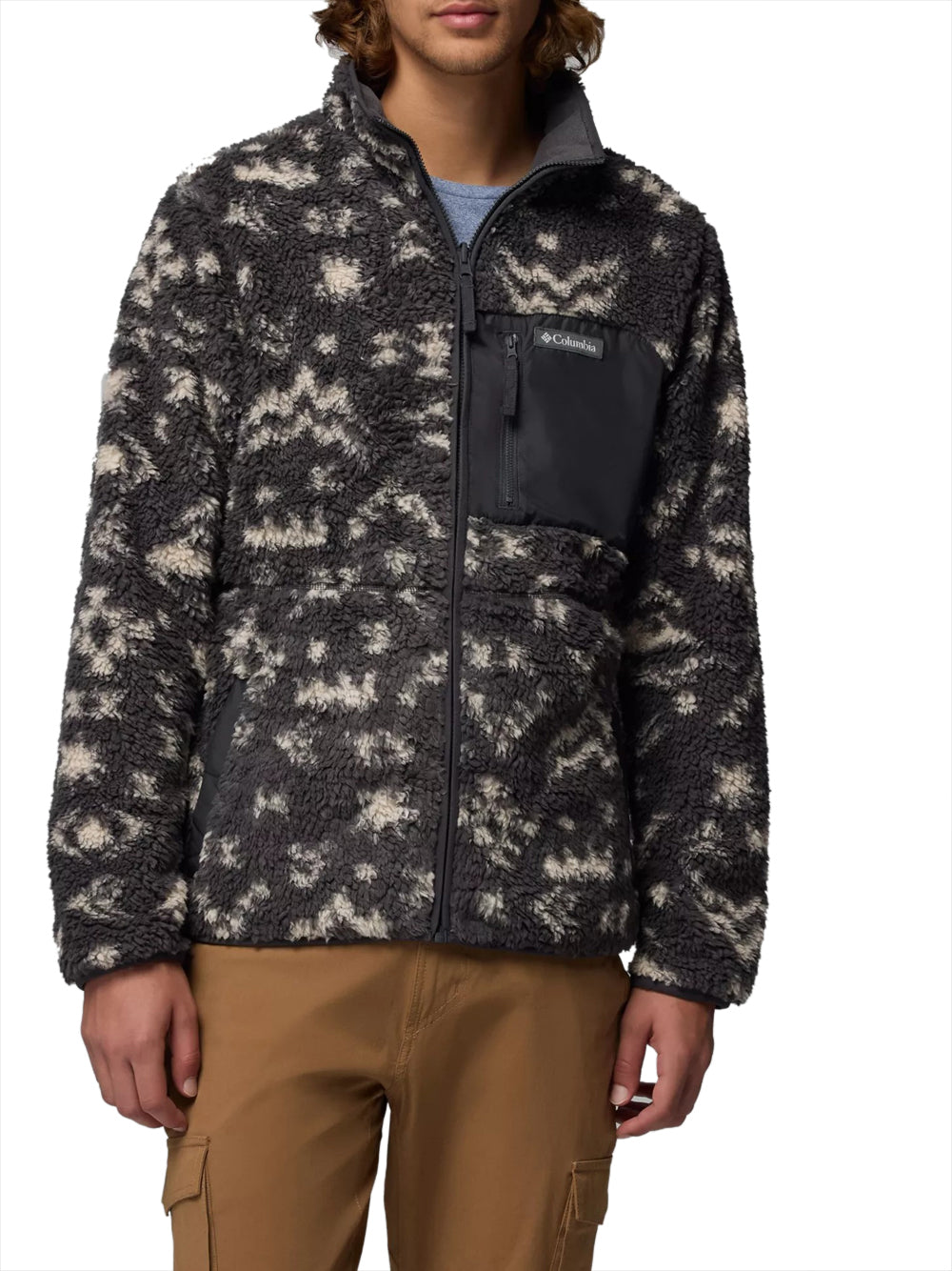 Giubbino Columbia Winter Pass Reversible da Uomo - Grigio