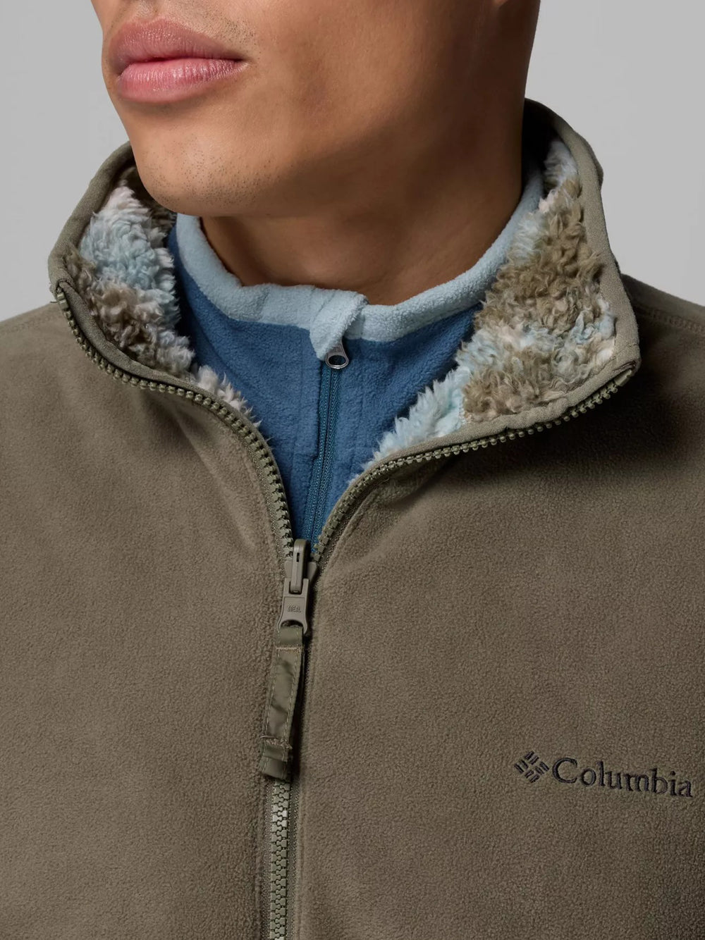 Giubbino Columbia Winter Pass Reversible da Uomo - Verde