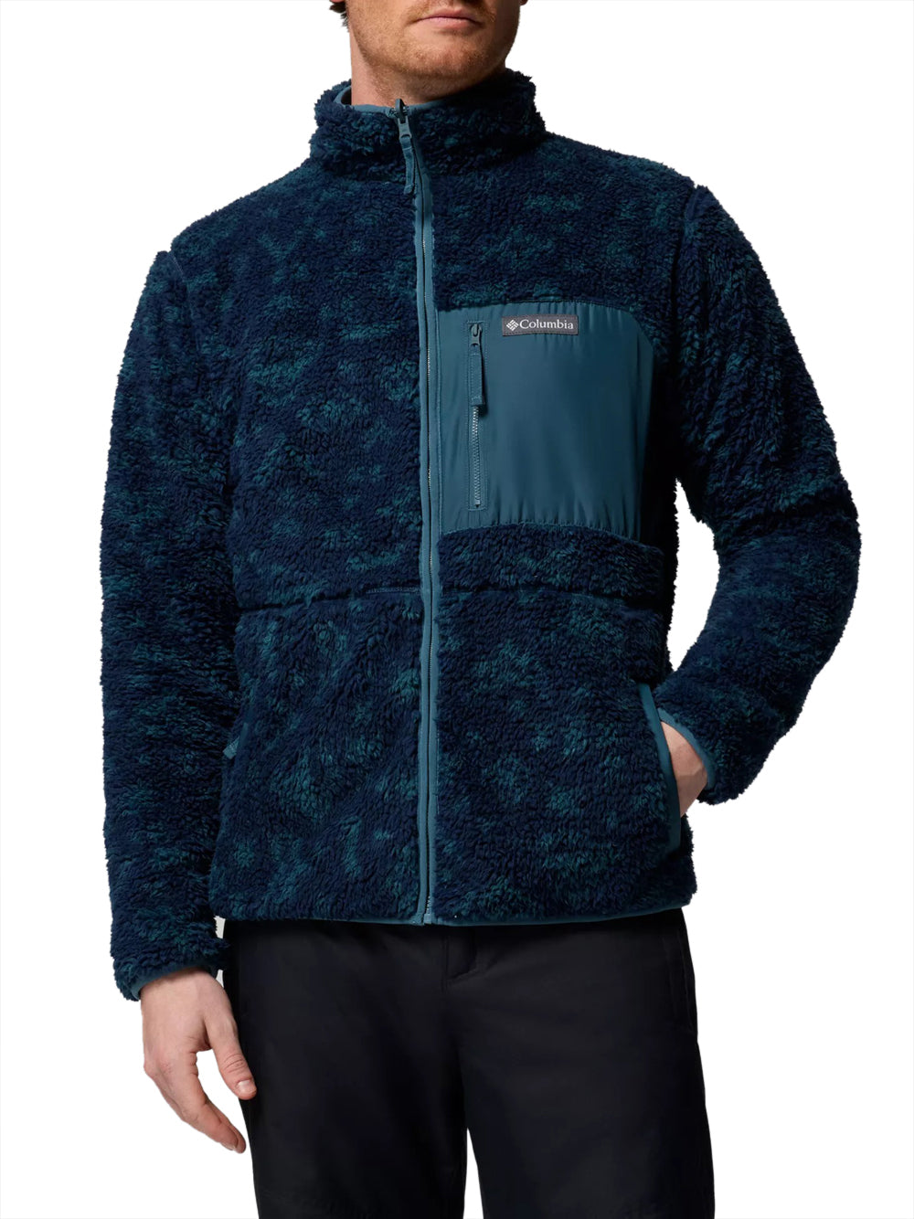 Giubbino Columbia Winter Pass Reversible da Uomo - Blu