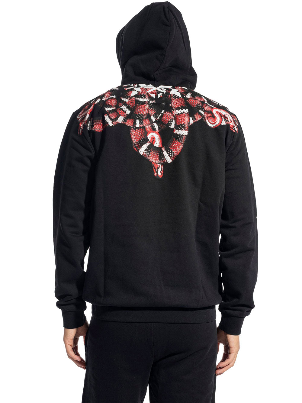 Felpa Cappuccio County of Milan da Uomo - Nero