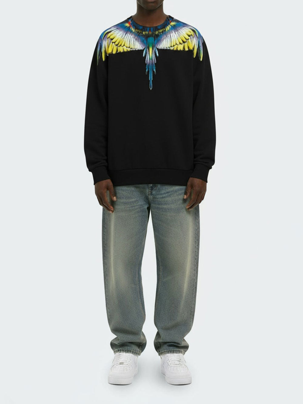 Felpa County of Milan da Uomo - Nero