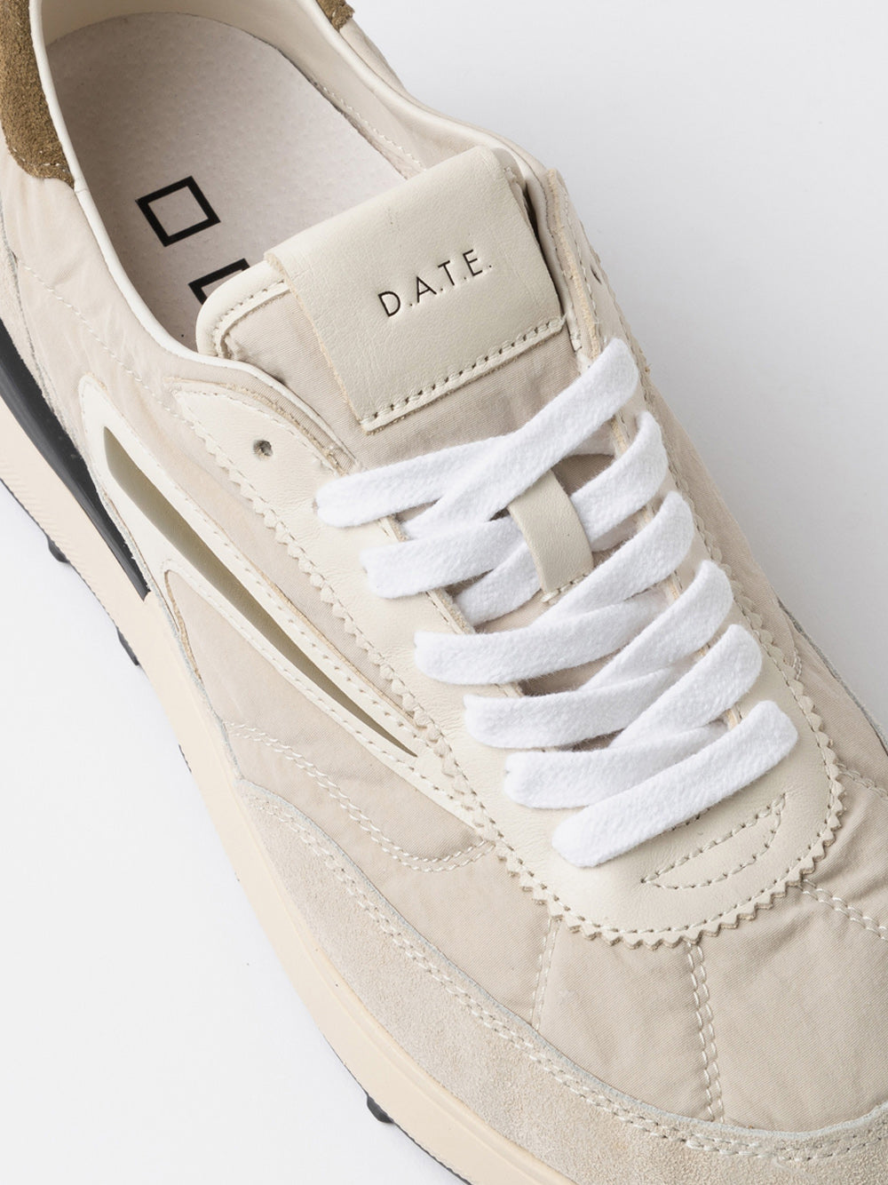 Sneakers Date Athleta Nylon da Uomo - Beige