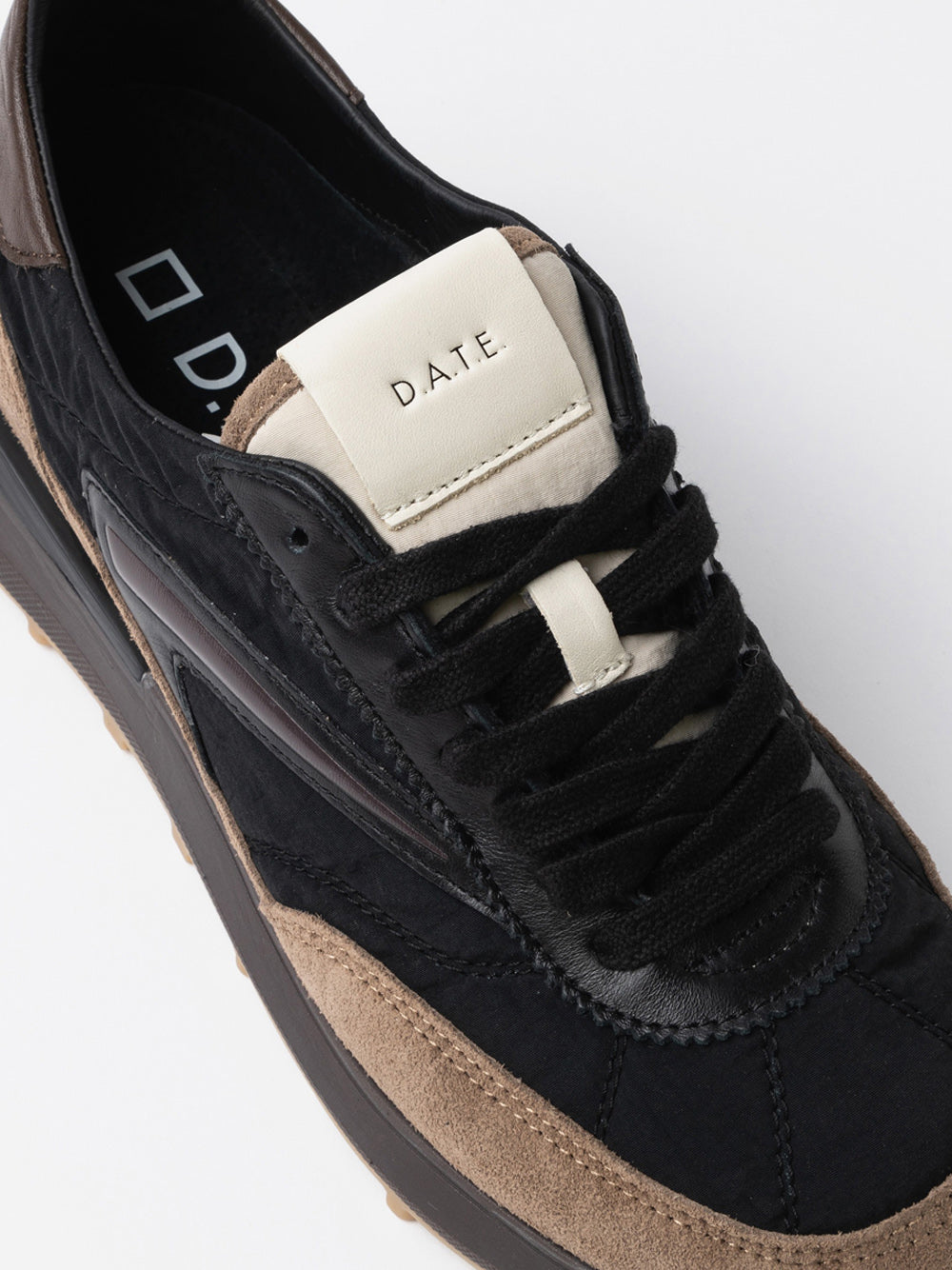 Sneakers Date Athleta Nylon da Uomo - Nero