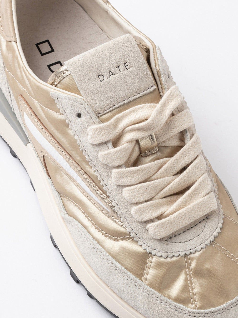 Sneakers Date Athleta Laminated da Donna - Oro