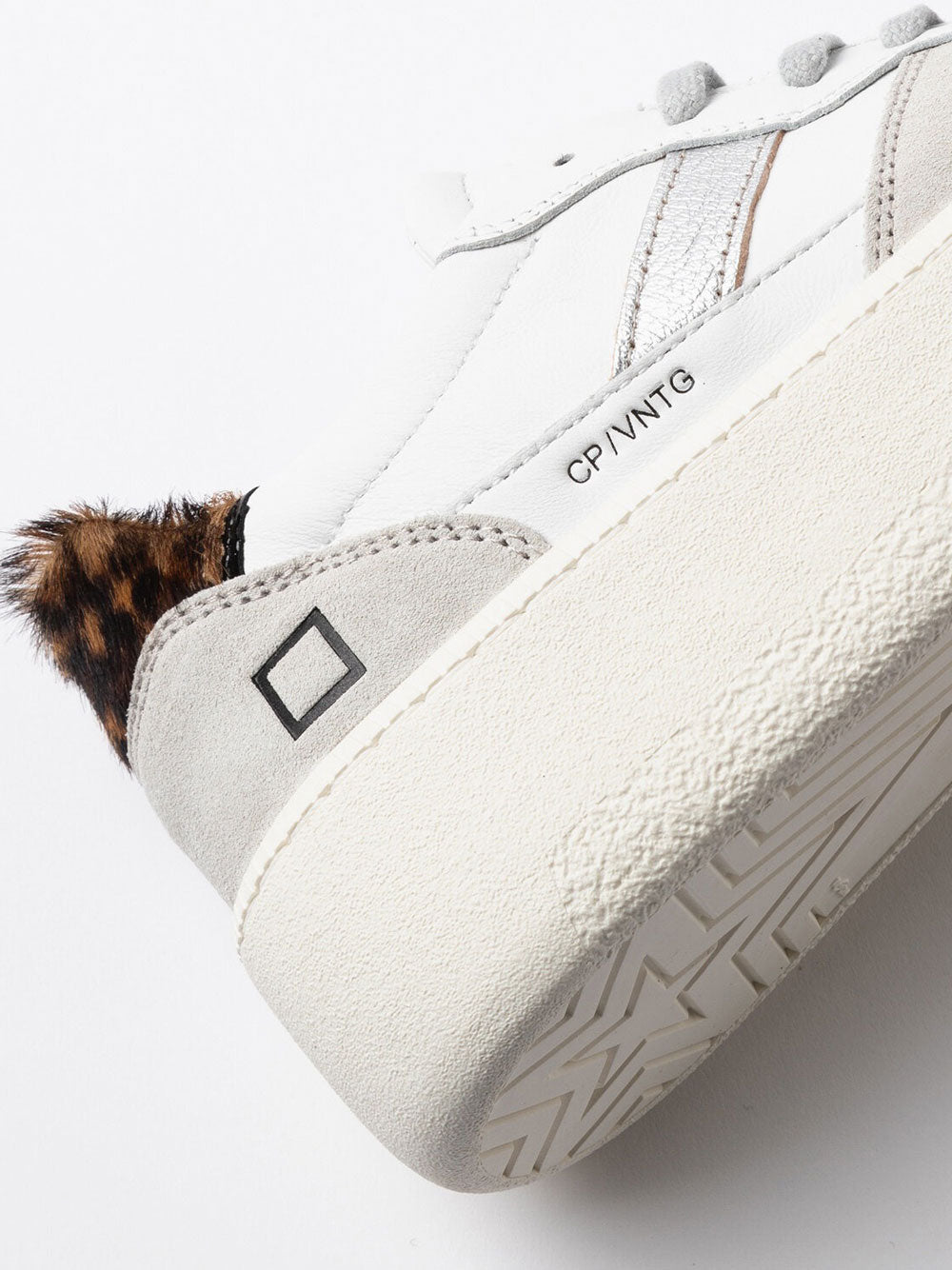 Sneakers Date Court Platform da Donna - Bianco