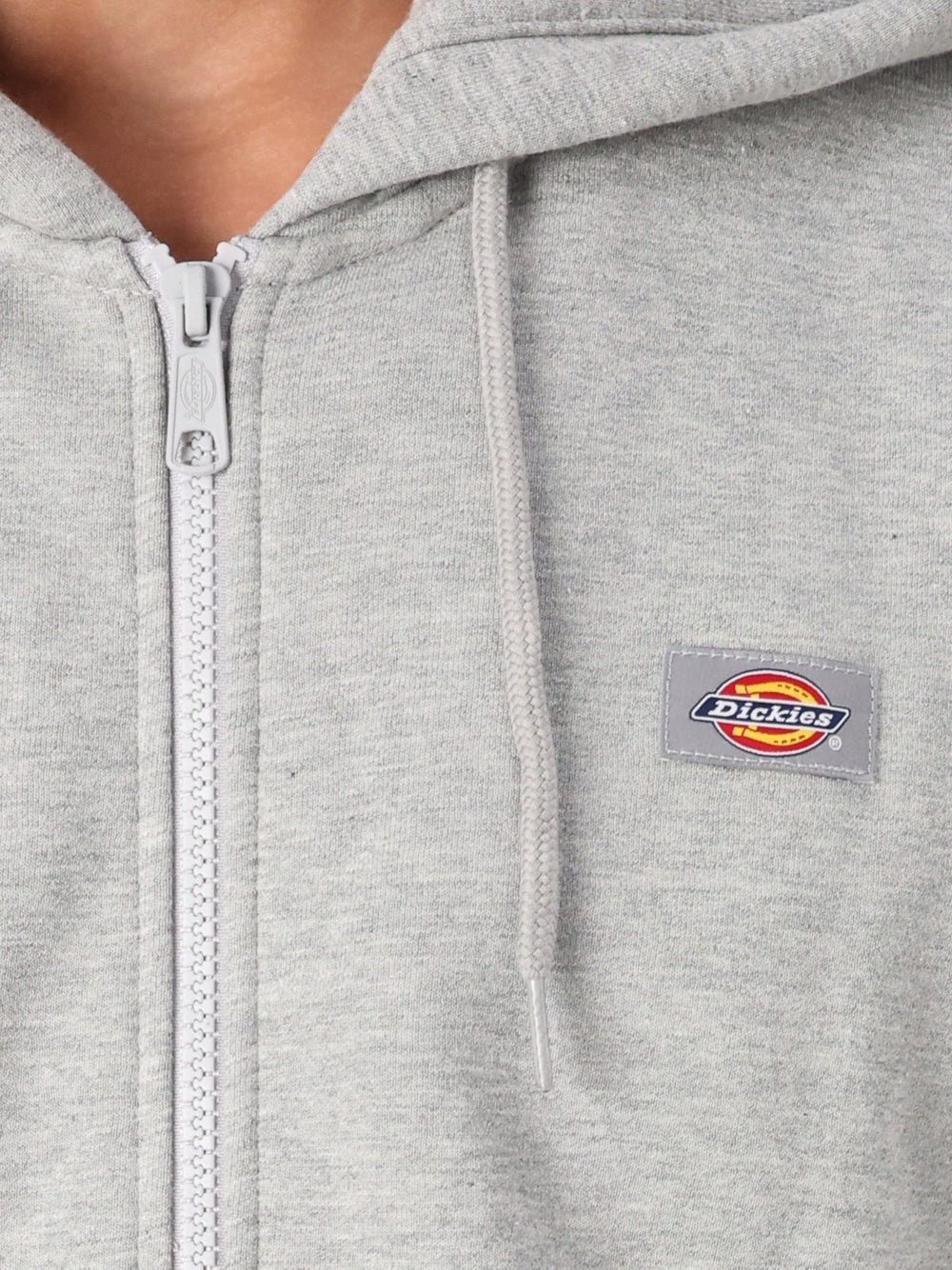 Felpa Zip Dickies Oakport da Uomo - Grigio