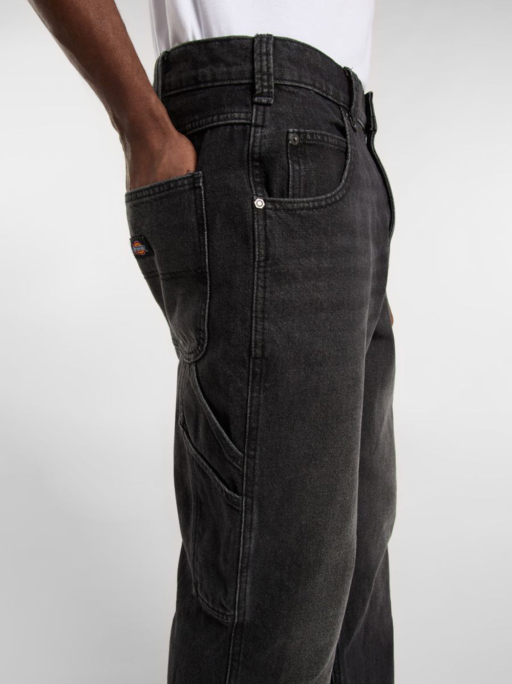 Jeans Straight Dickies Garyville da Uomo - Nero