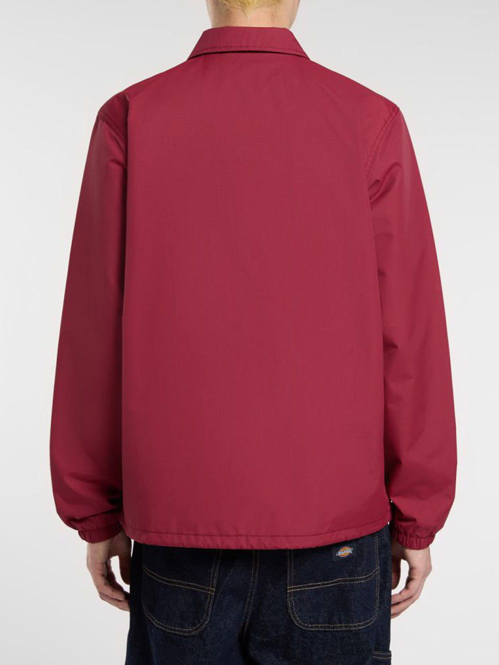 Giubbino Dickies Oakport Coach Jacket da Uomo - Bordeaux