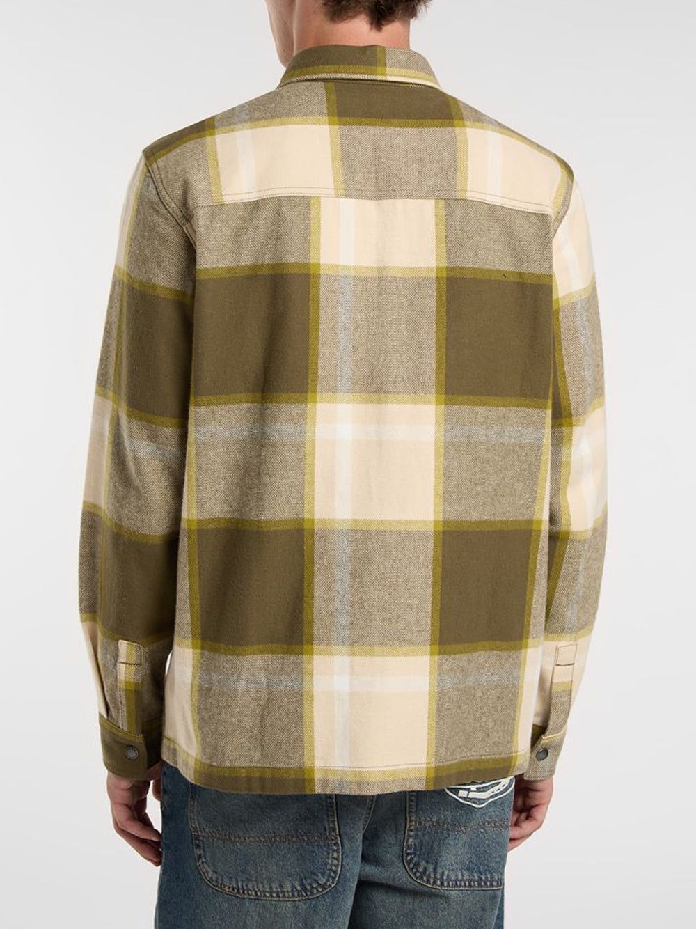 Camicia Casual Dickies Nimmons Ls da Uomo - Avorio