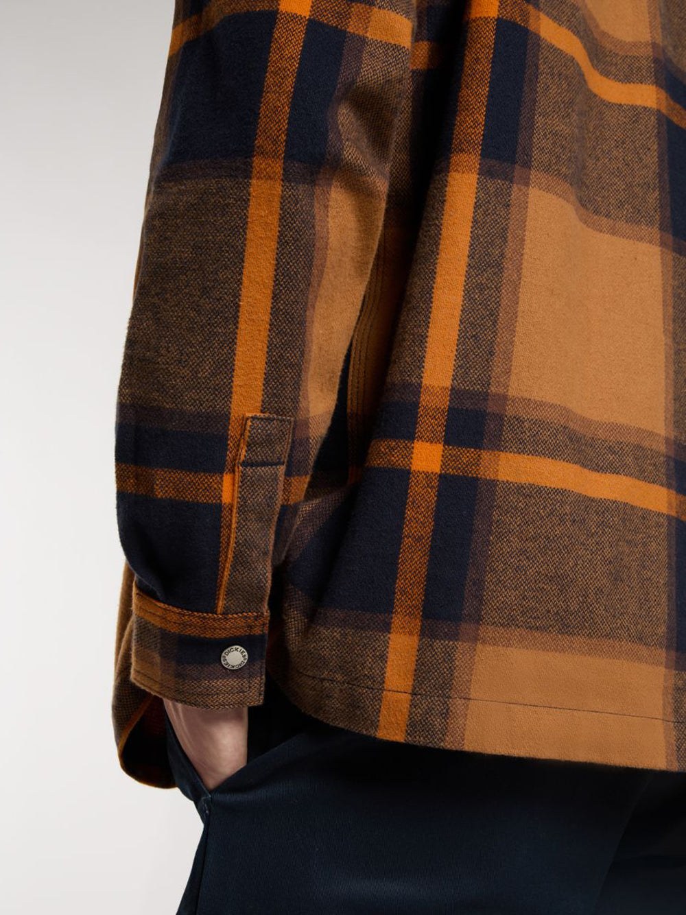 Camicia Casual Dickies Nimmons Ls da Uomo - Arancione