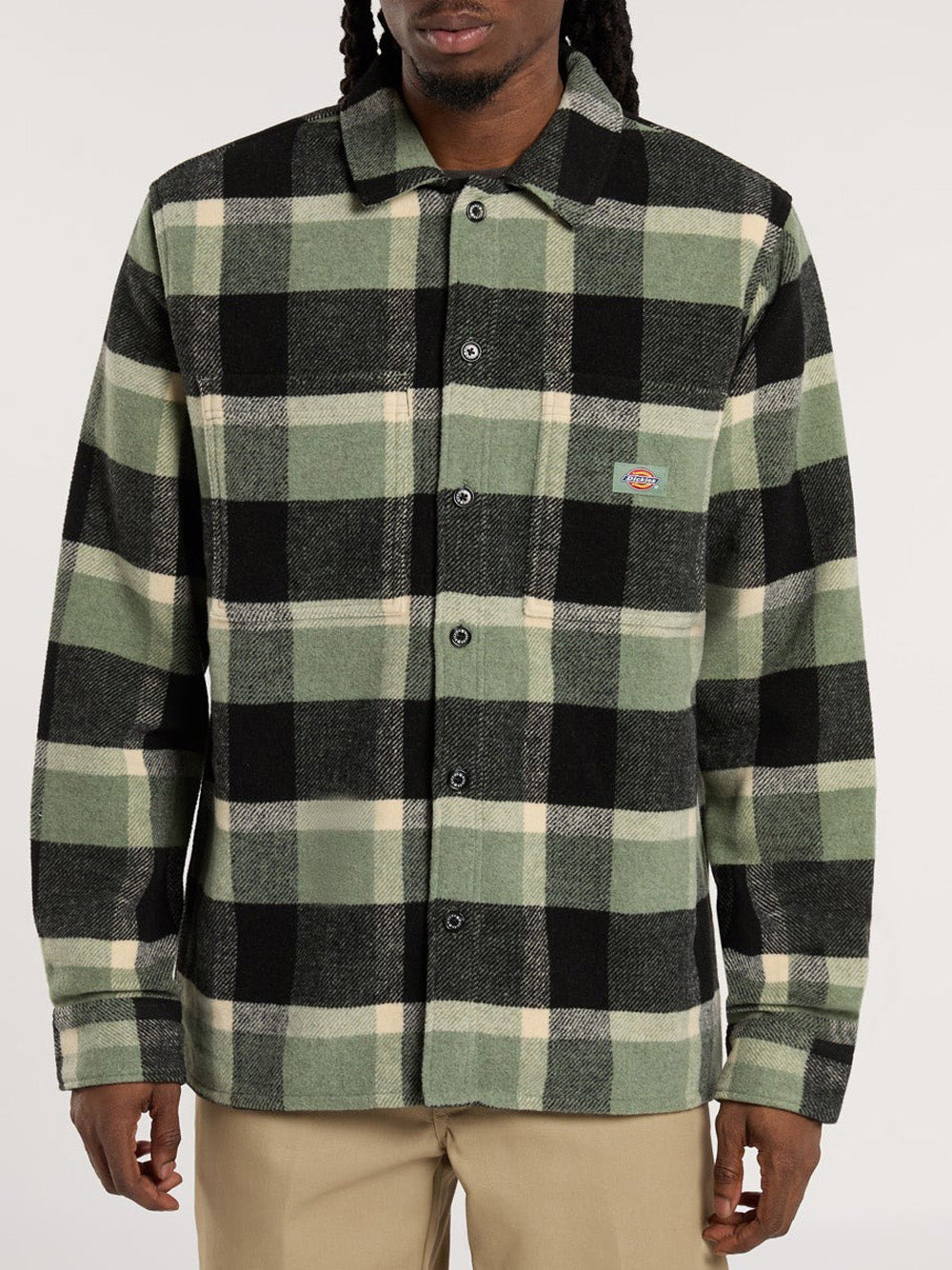 Camicia Casual Dickies Coaling da Uomo - Verde