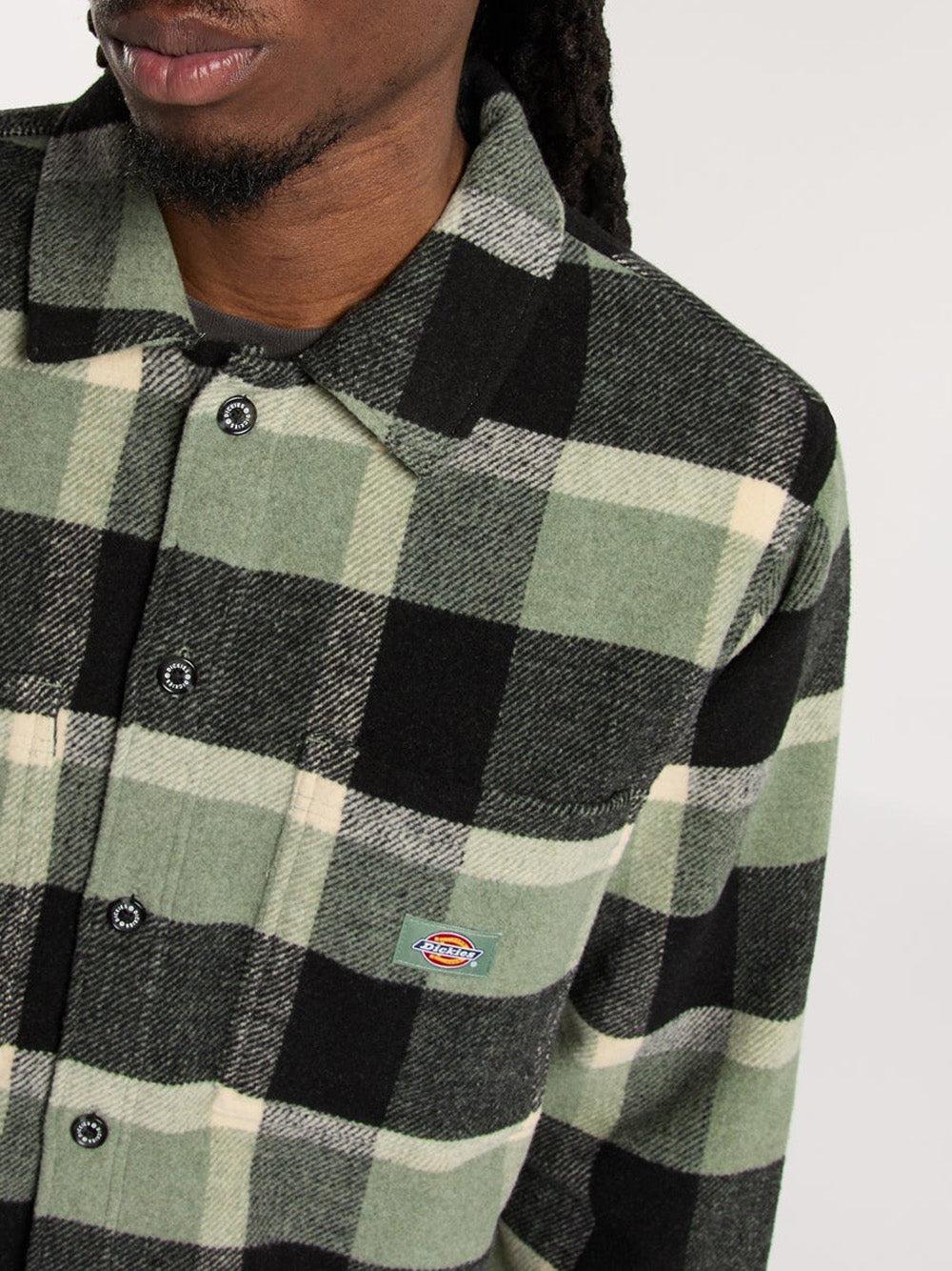 Camicia Casual Dickies Coaling da Uomo - Verde