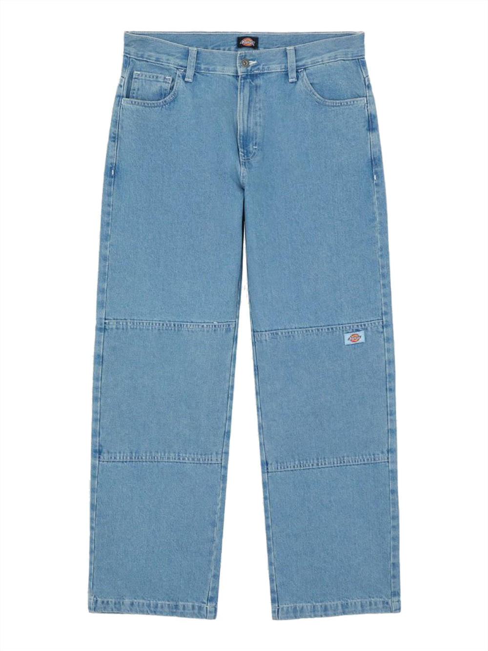 Jeans Wide Dickies Double Knee da Uomo - Denim