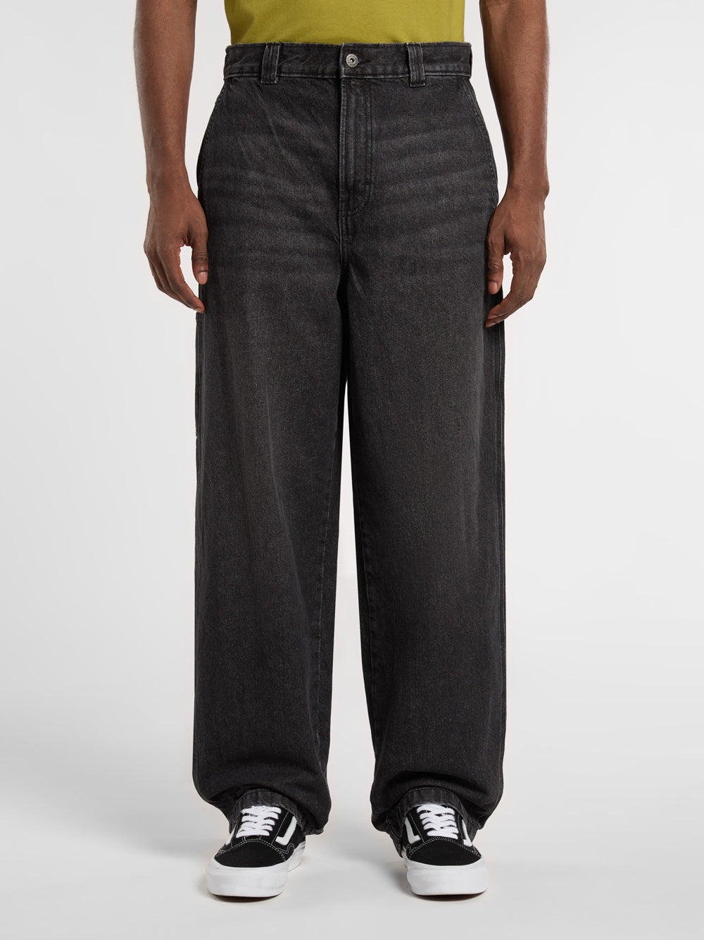 Jeans Straight Dickies Madison da Uomo - Nero