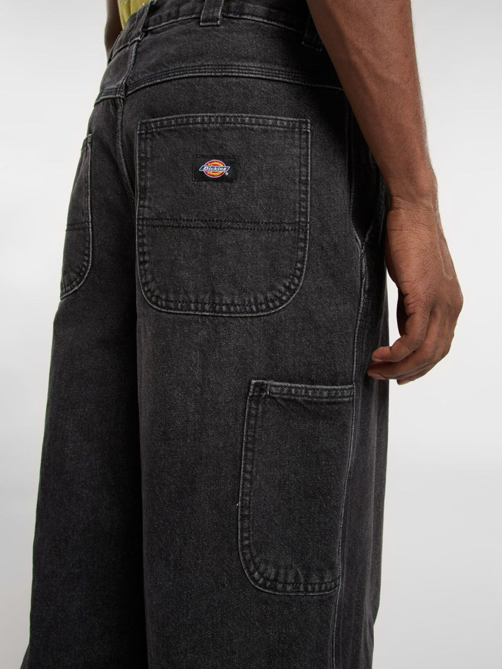 Jeans Straight Dickies Madison da Uomo - Nero