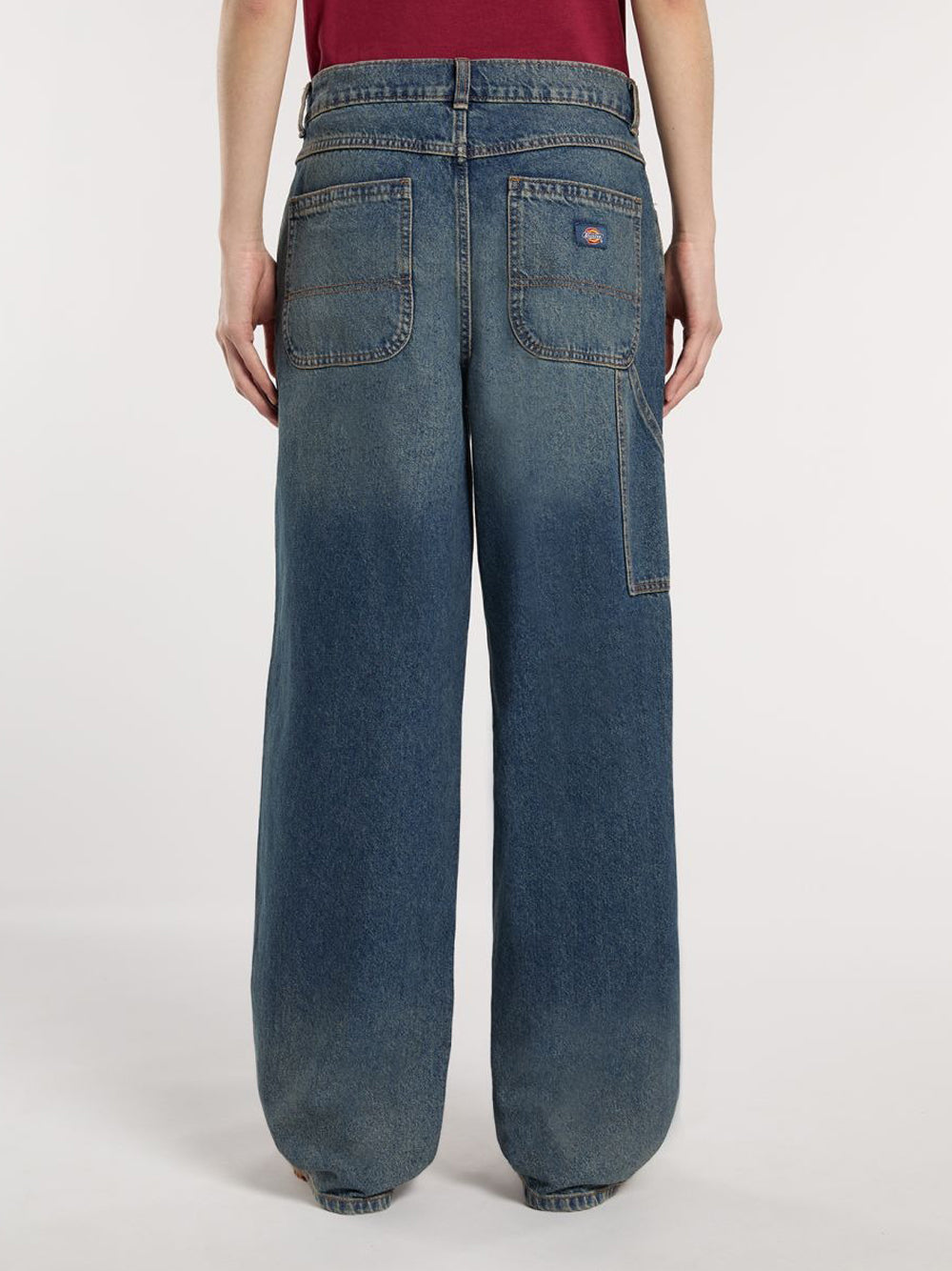 Jeans Wide Dickies Herndon da Donna - Denim