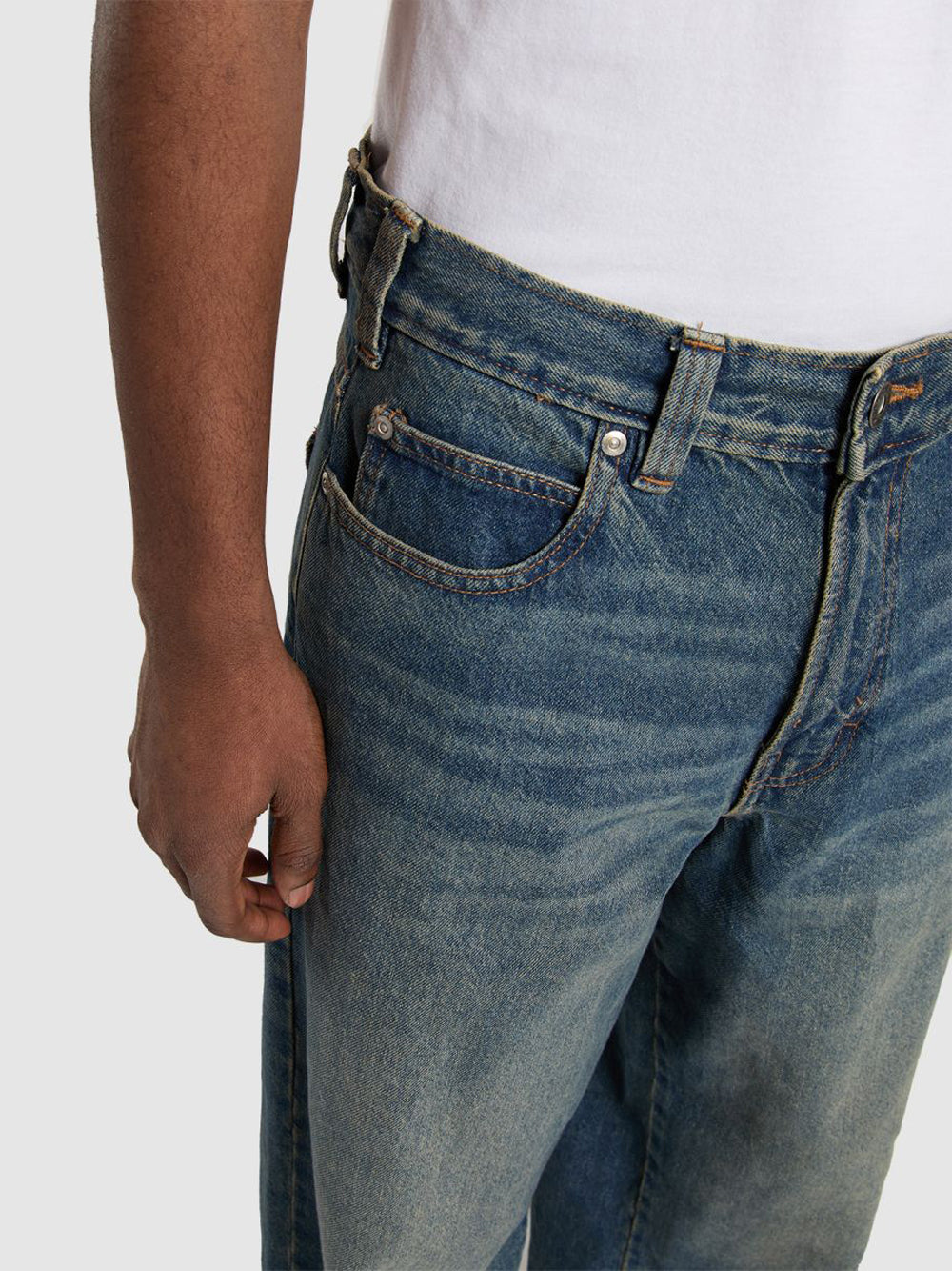 Jeans Wide Dickies Hilham da Uomo - Denim