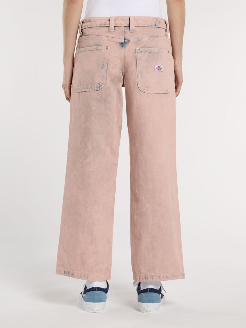 Jeans Wide Dickies da Donna - Rosa