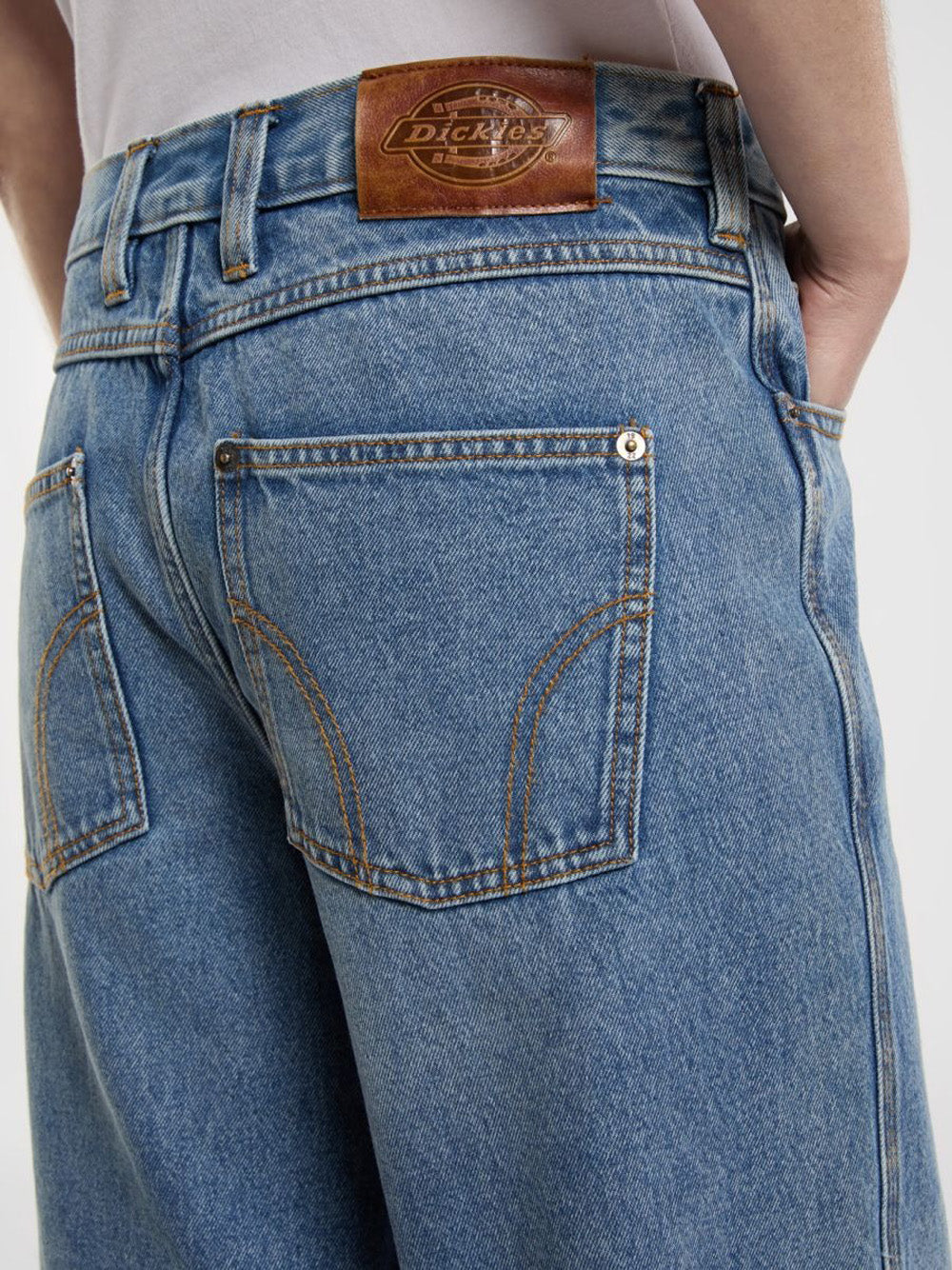 Jeans Straight Dickies Farner W da Donna - Denim