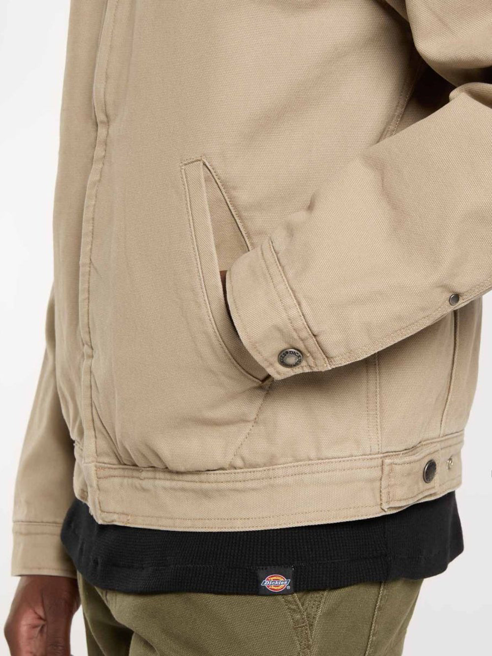 Giubbino Dickies Painter Jacket Canvas da Uomo - Beige
