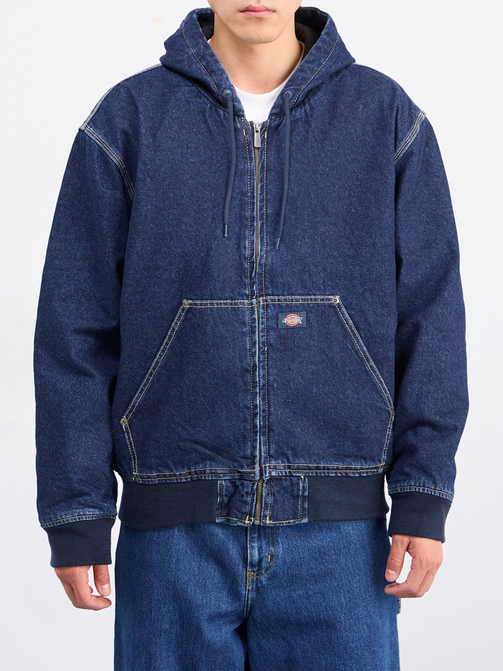 Giubbino di Jeans Dickies Hilham da Uomo - Denim