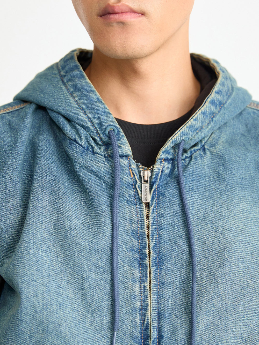 Giubbino di Jeans Dickies Hilham da Uomo - Denim