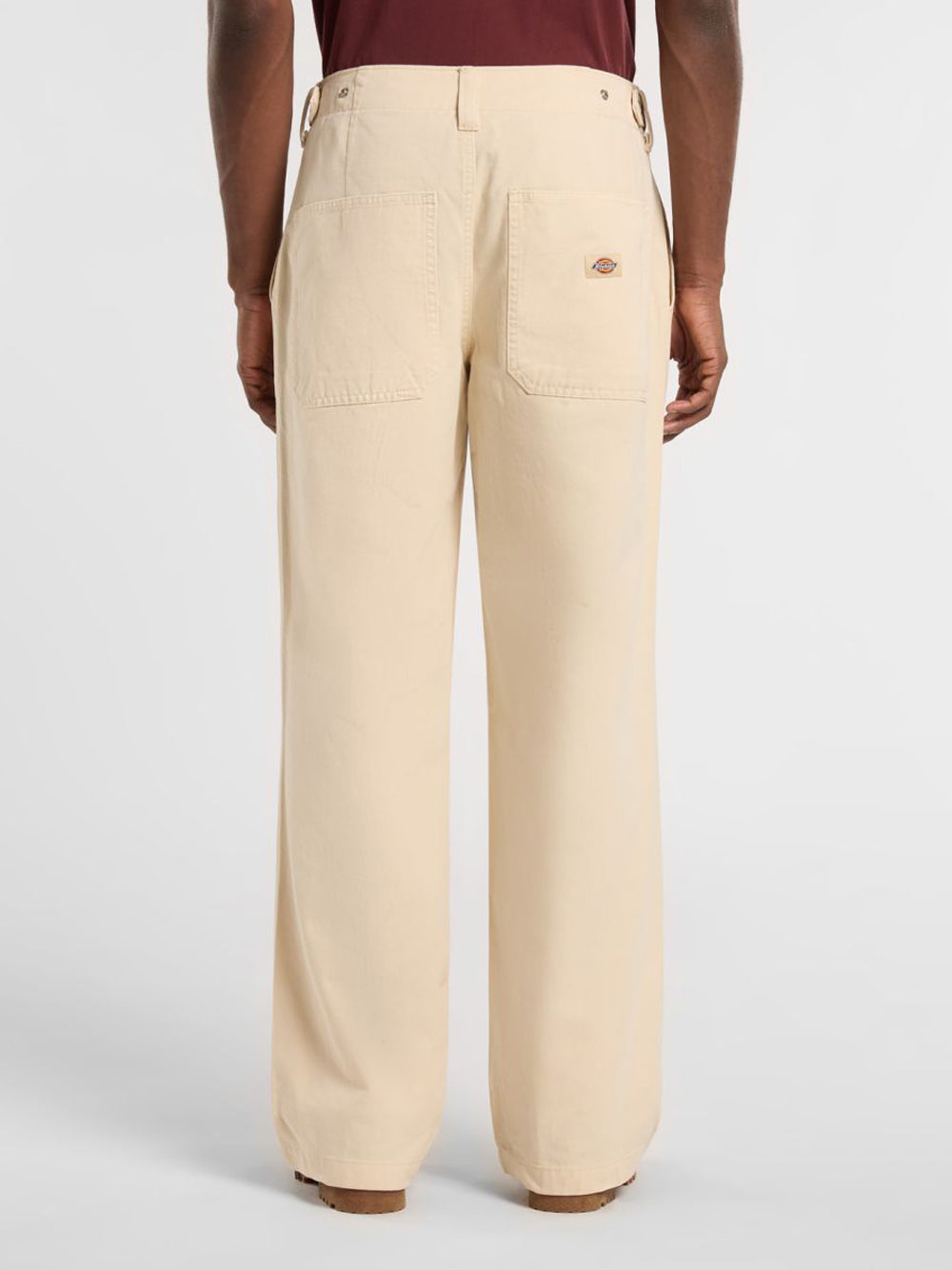 Pantalone Straight Dickies Forth Smith da Uomo - Avorio