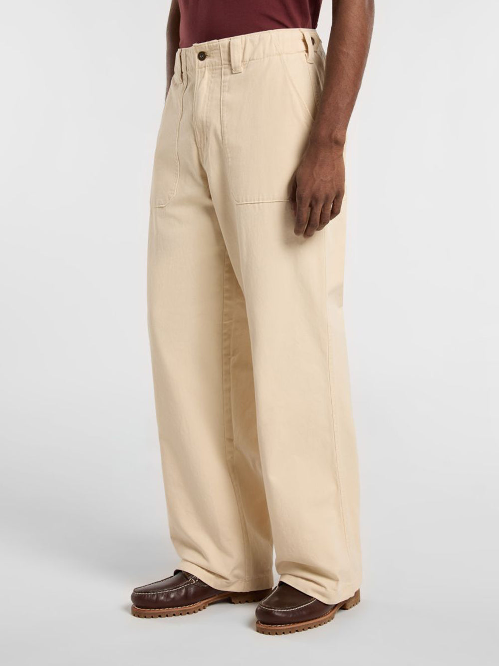 Pantalone Straight Dickies Forth Smith da Uomo - Avorio