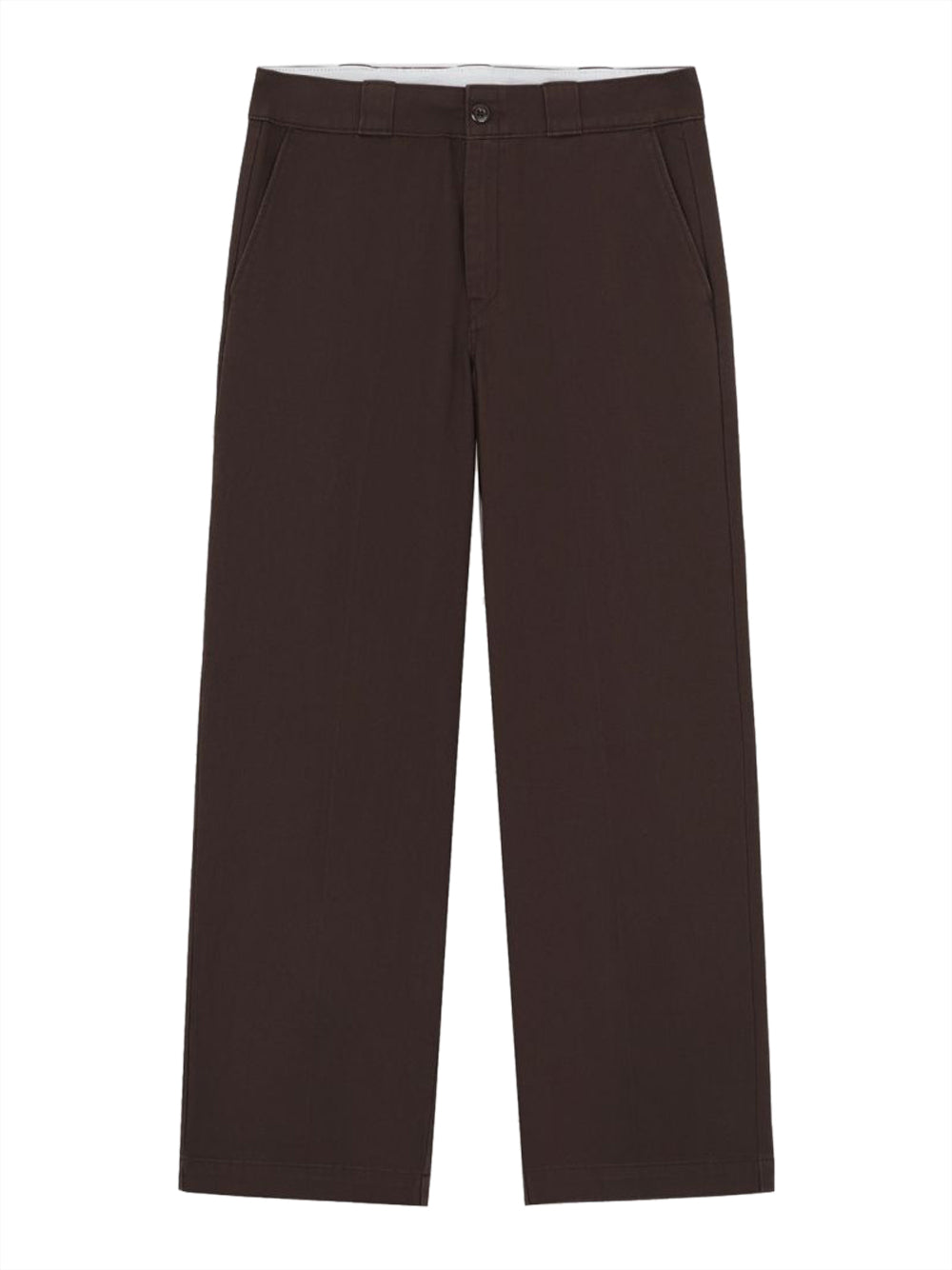 Pantalone Straight Dickies 247 Loose Work Pant W da Donna - Marrone