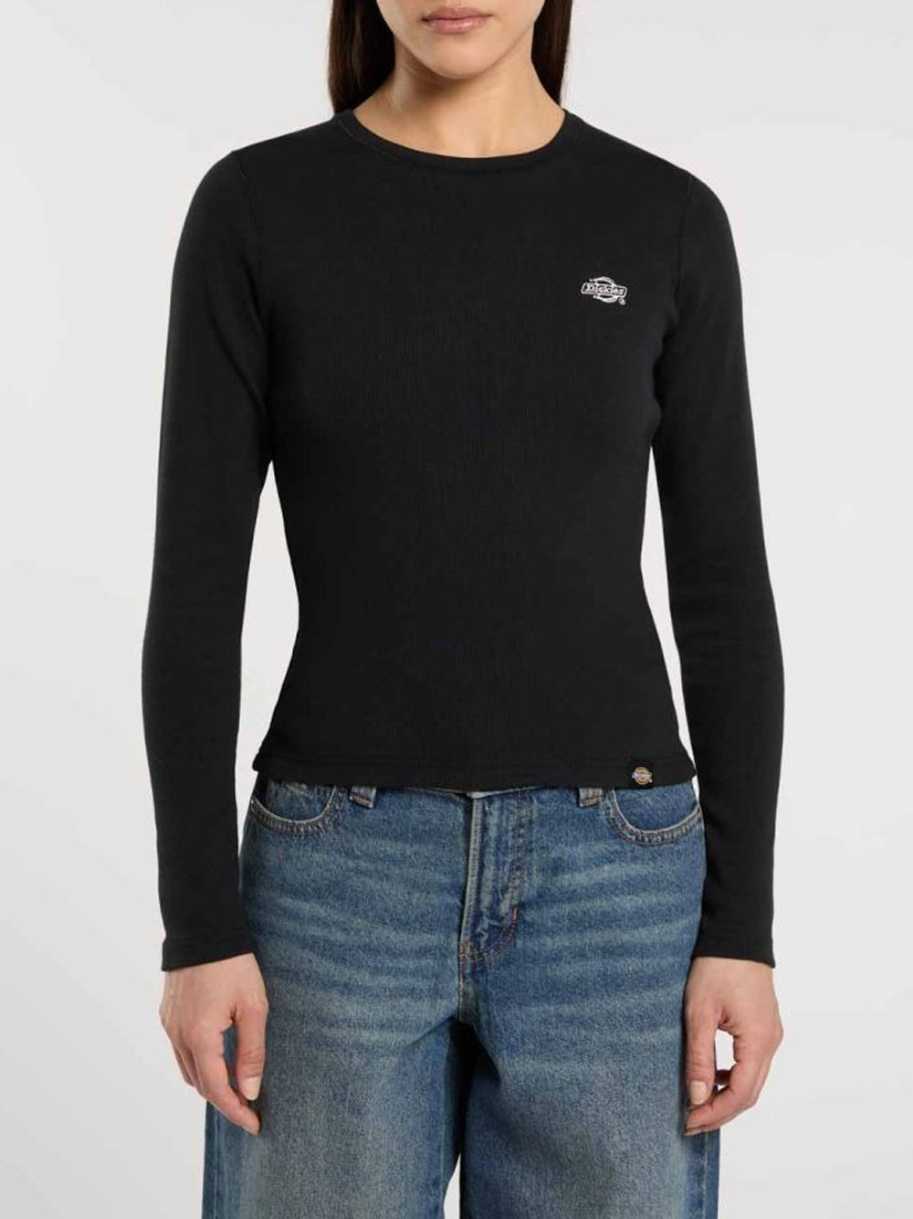 Maglia Dickies Gladeville Tee Ls W da Donna - Nero