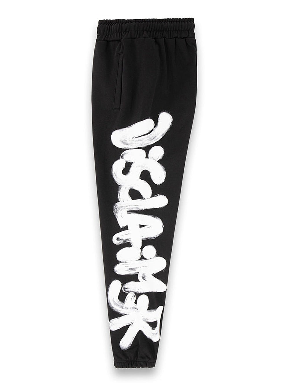 Pantalone Tuta Disclaimer da Uomo - Nero