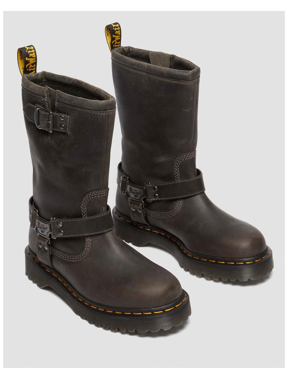 Stivale Dr. Martens Biker Anistone da Donna - Marrone