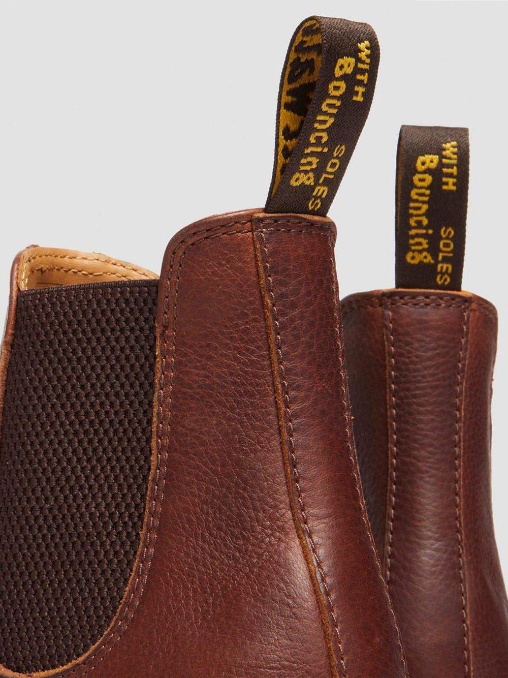 Stivaletto Dr. Martens Chelsea 2976 da Uomo - Marrone