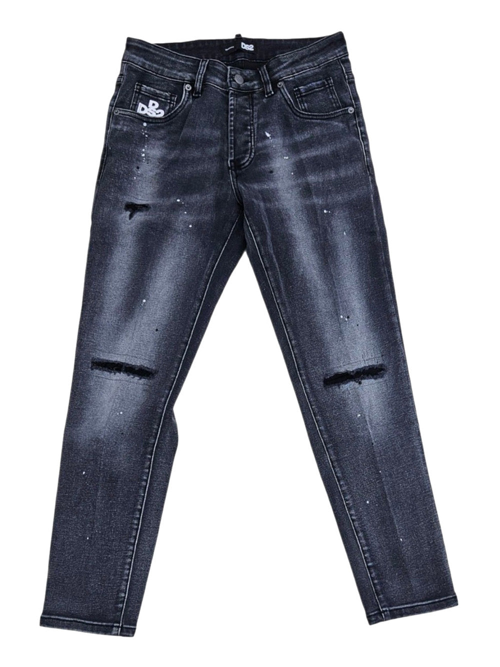 Jeans Slim Drop Season 2 da Uomo - Nero