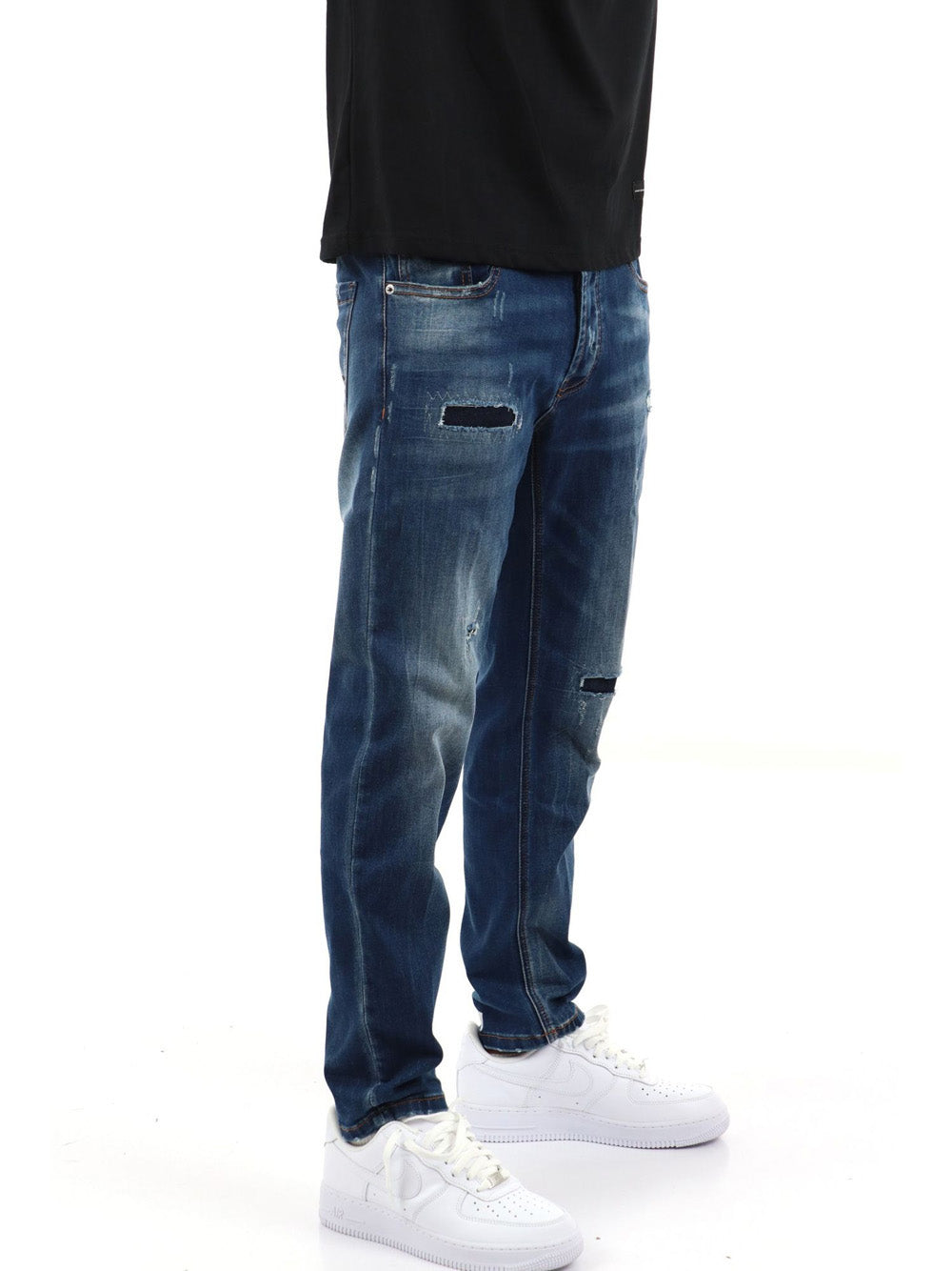 Jeans Slim Drop Season 2 da Uomo - Denim