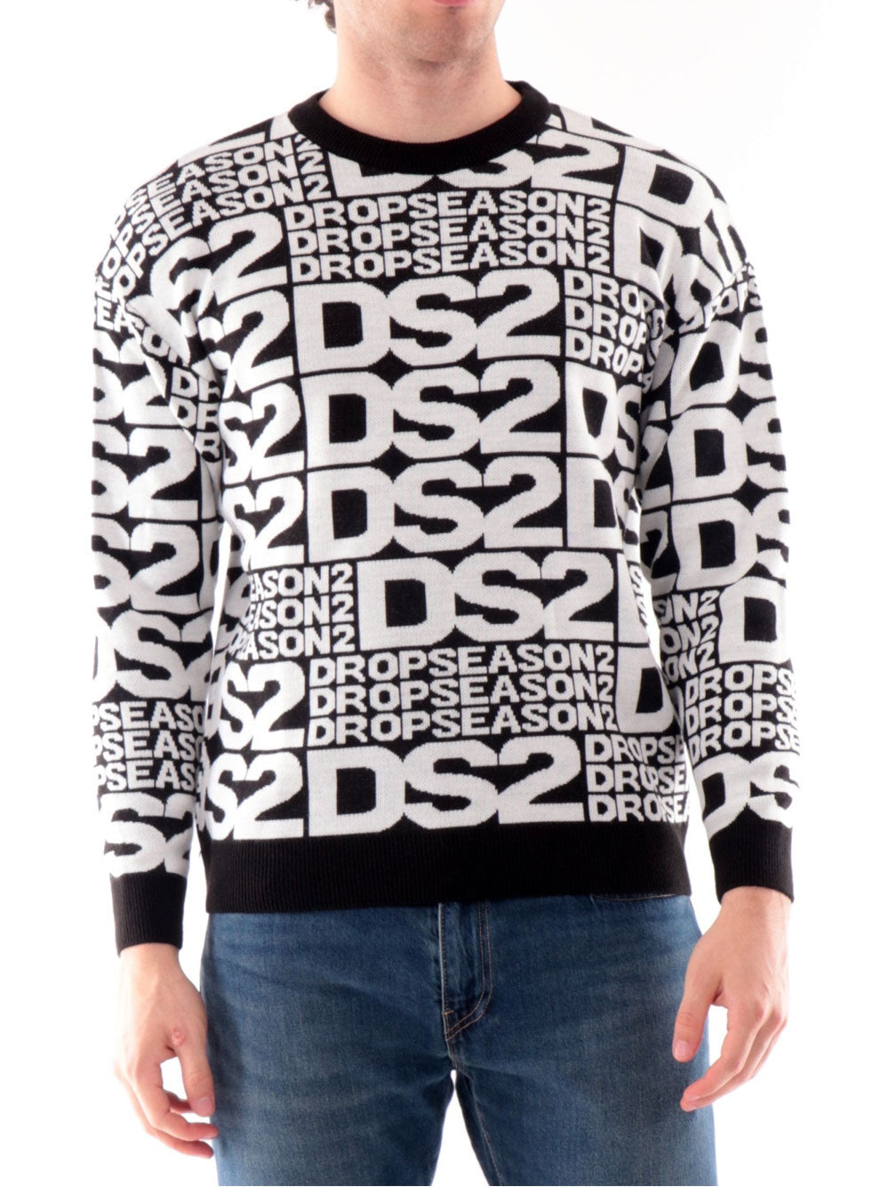 Pullover Drop Season 2 da Uomo - Nero