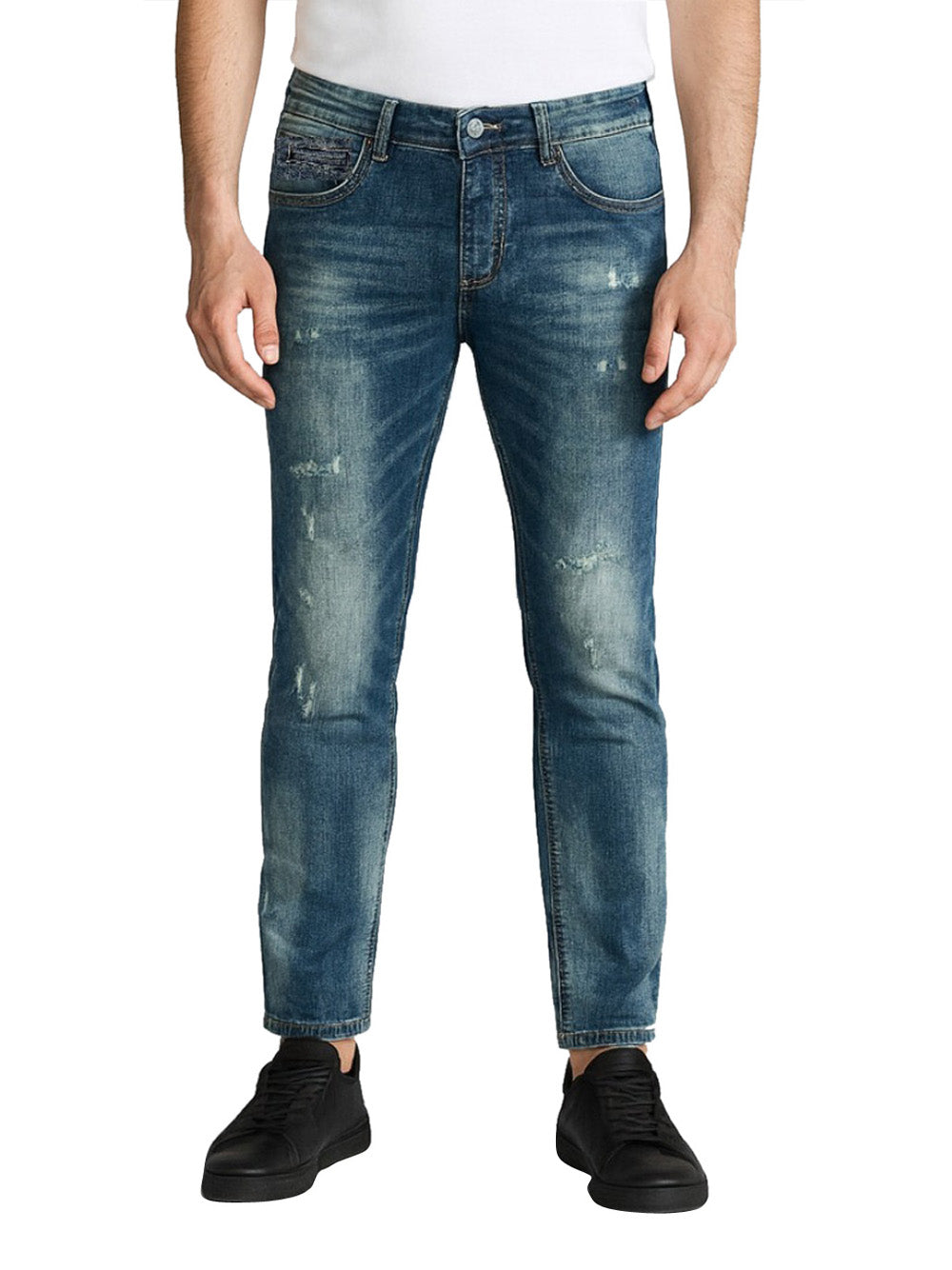 Jeans Slim Drop Season 2 da Uomo - Denim