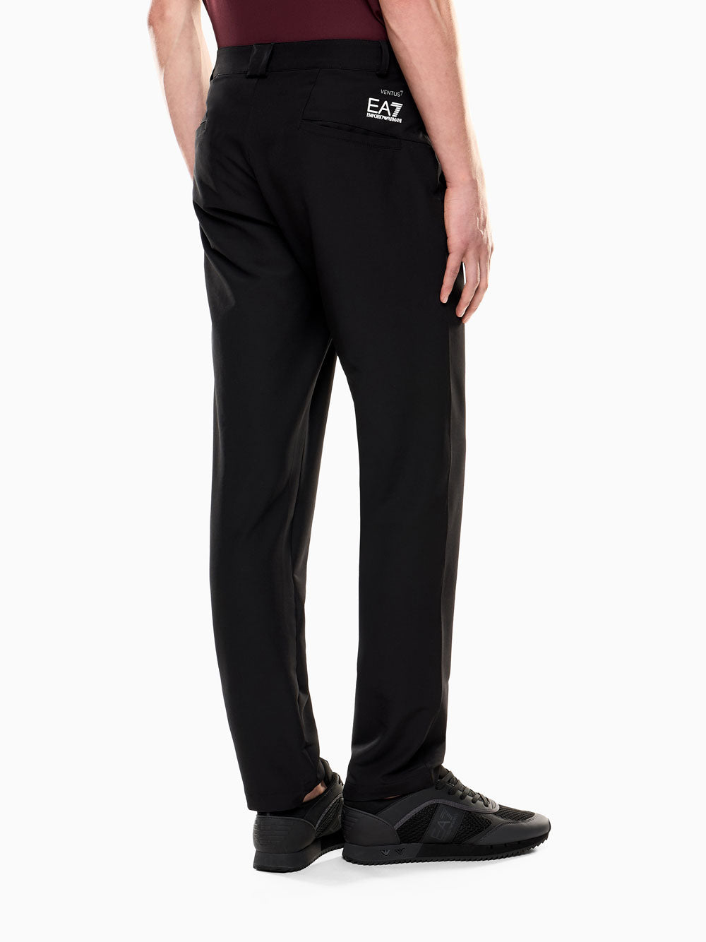 Pantalone Chino Ea7 da Uomo - Nero