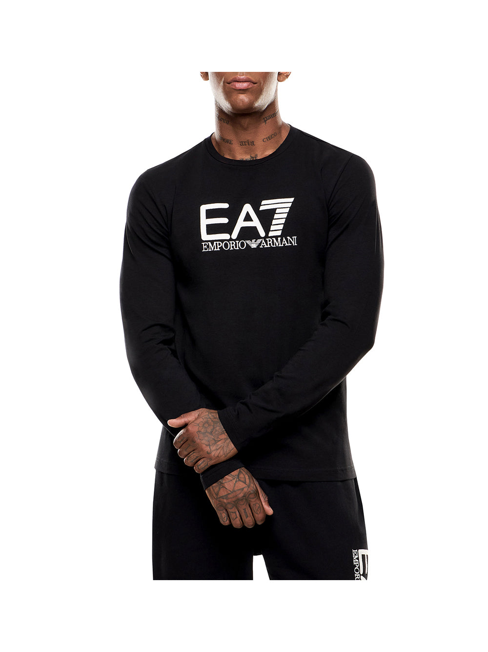 Ea7 Emporio Armani T-shitr ml Uomo Mod. 7M000900 AF10373 MC317 Nero