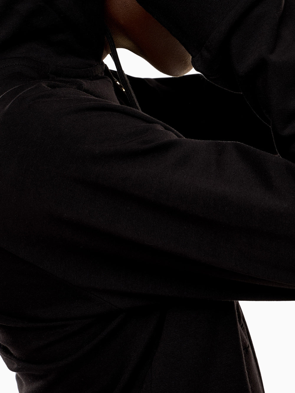 Felpa Zip Ea7 da Donna - Nero