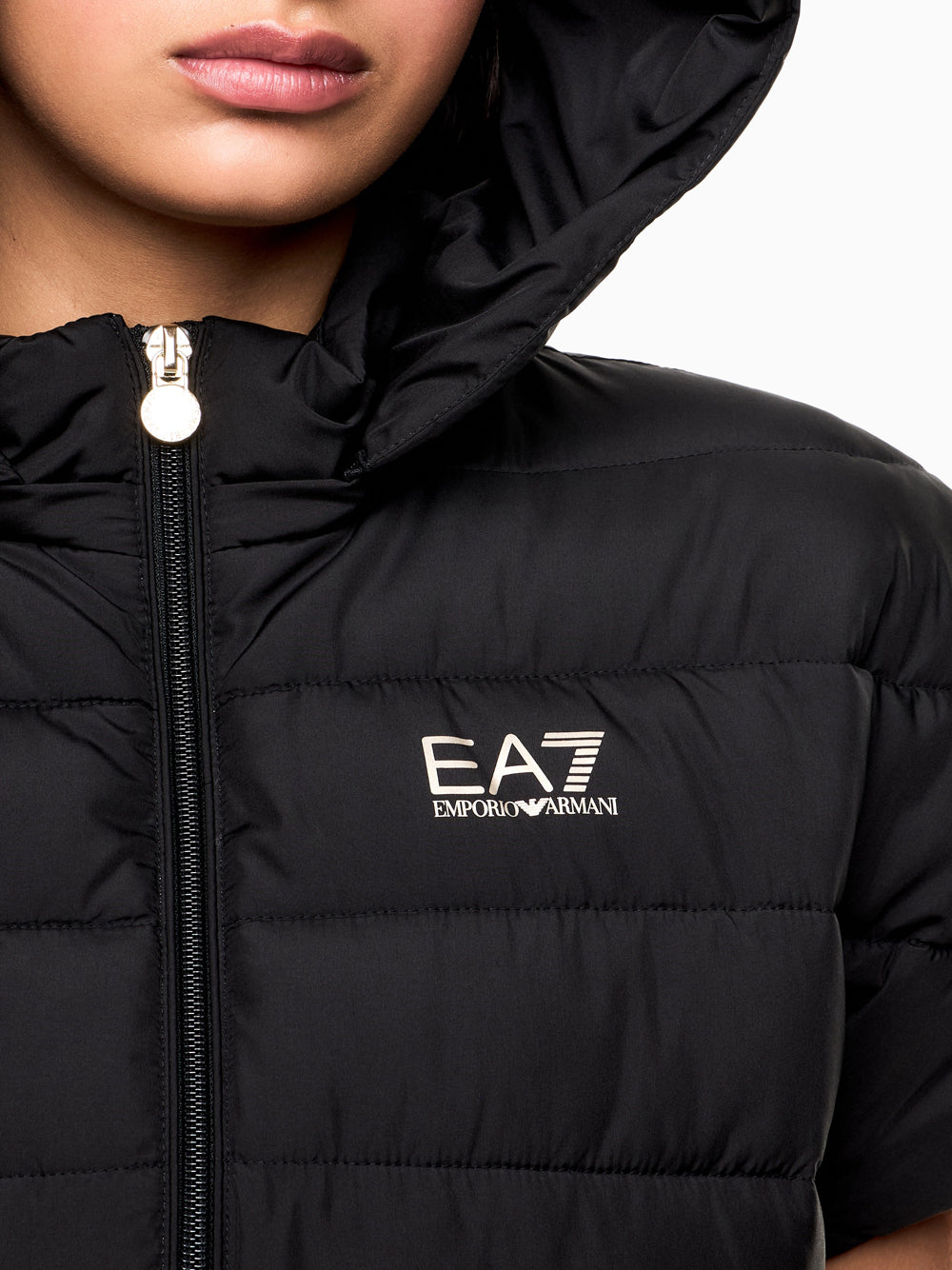 Smanicato Ea7 da Donna - Nero