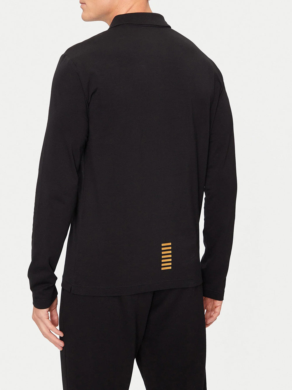 Polo Ea7 da Uomo - Nero