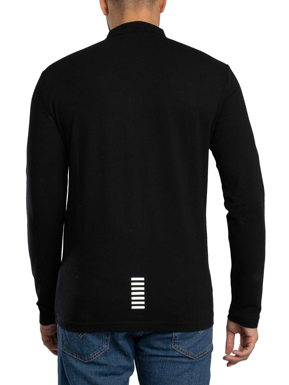 Polo Ea7 da Uomo - Nero