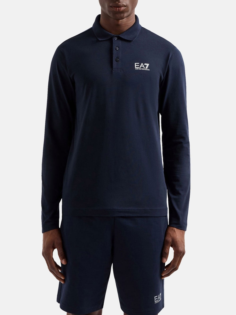 Polo Ea7 da Uomo - Blu