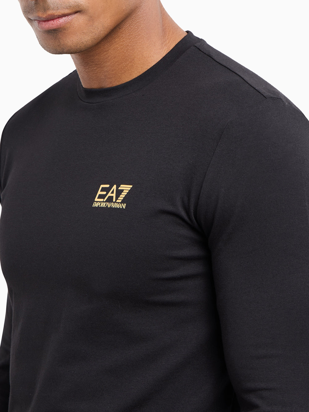 T-shirt Ea7 da Uomo - Nero